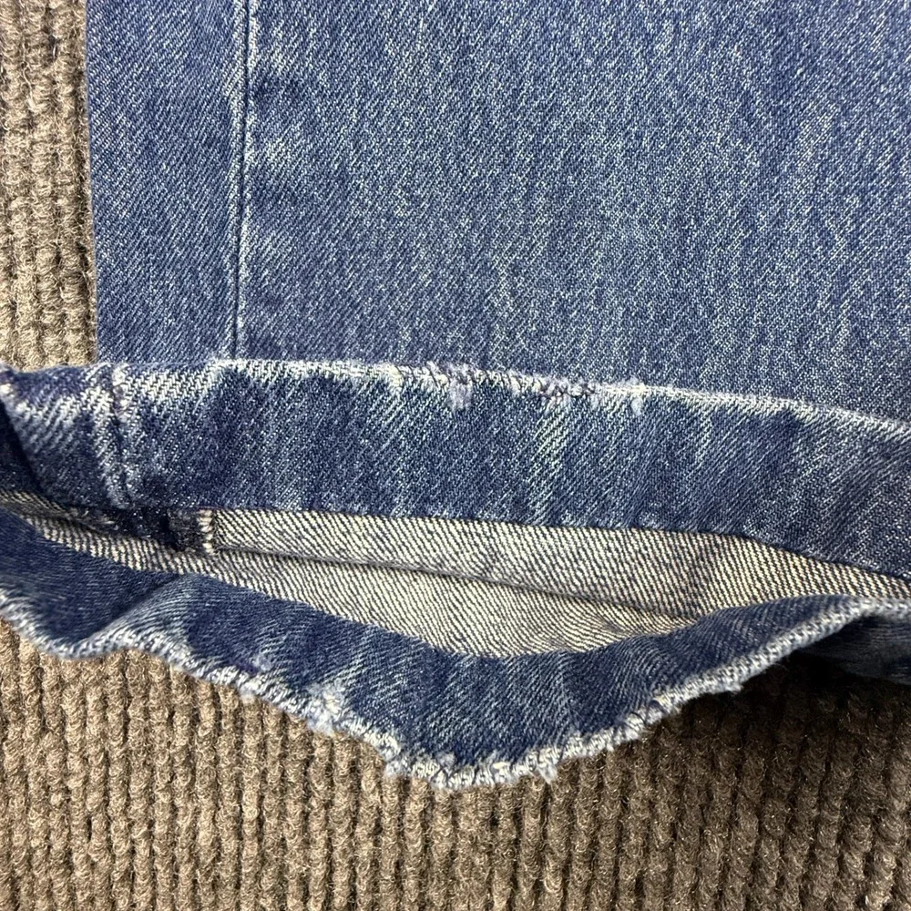 Levis 501 Original Fit Mens W32 L28 2012 Year Straight Leg Button Fly Blue Denim